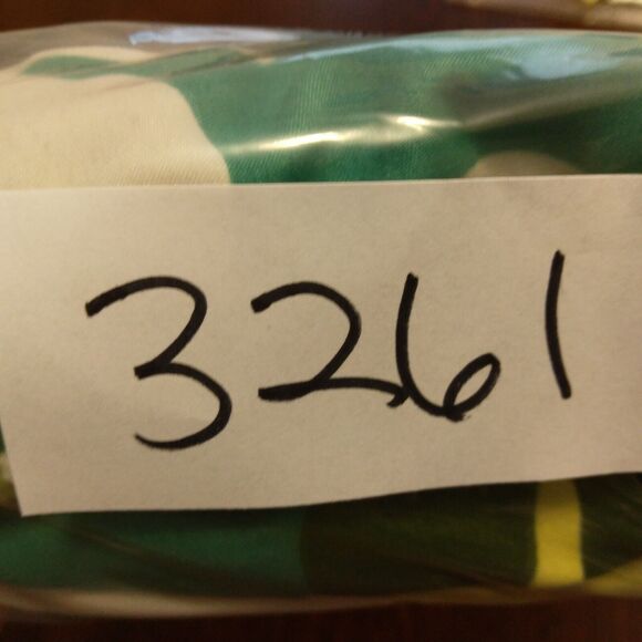 Hollister swim shorts mens M Medium Hawaiian cargo floral green yellow hybrid - Picture 10 of 10